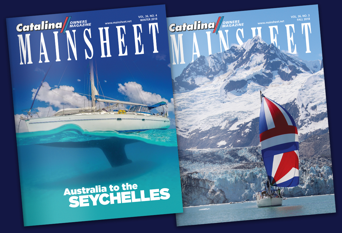 Catalina Mainsheet Magazine Design by Landis Productions