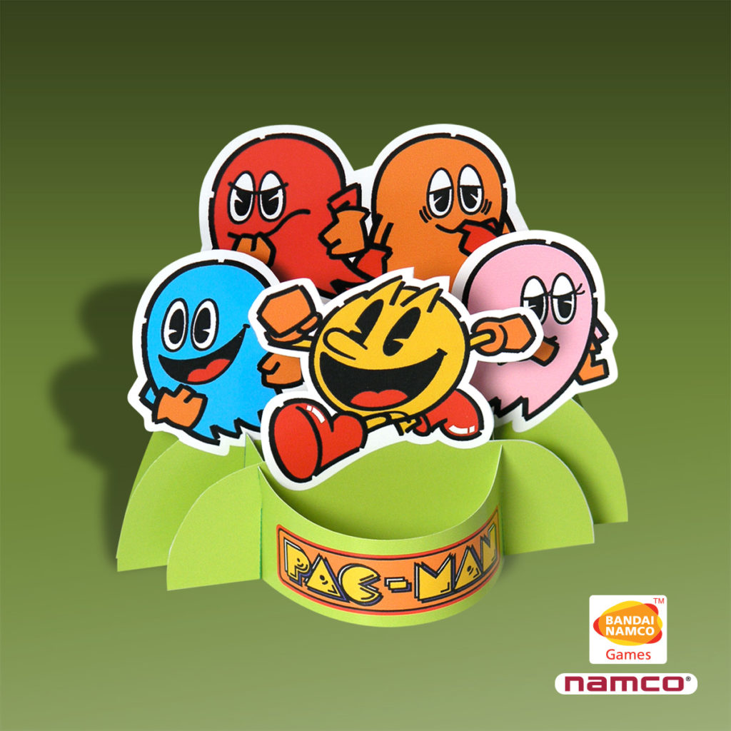 Pac Man Papercraft by Landis Productions