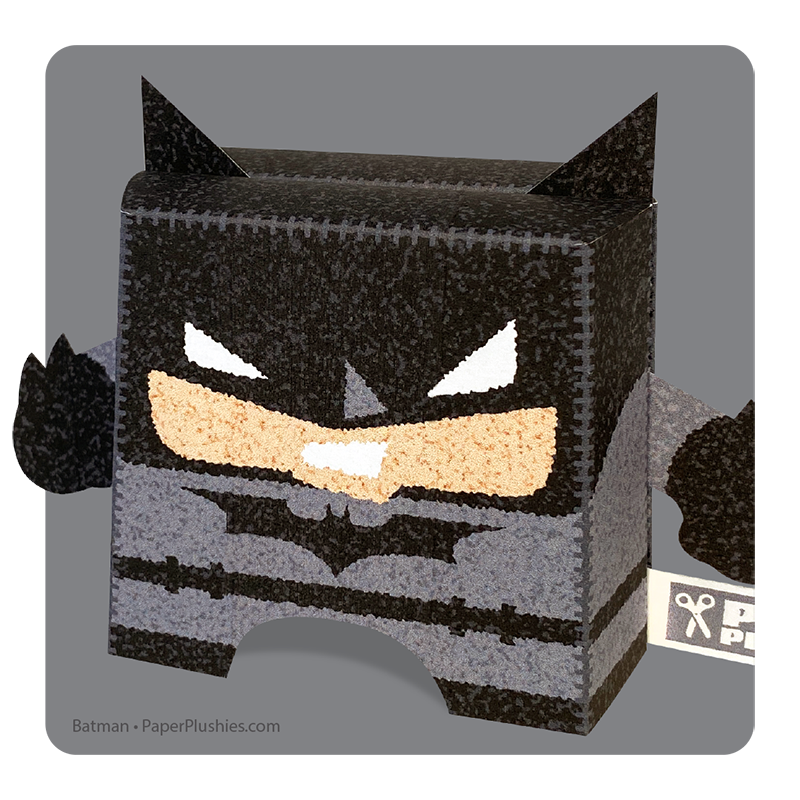 Paper Plushies Batman by Landis Productions