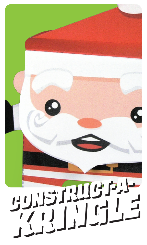 Kooky Craftables Santa Paper Craft