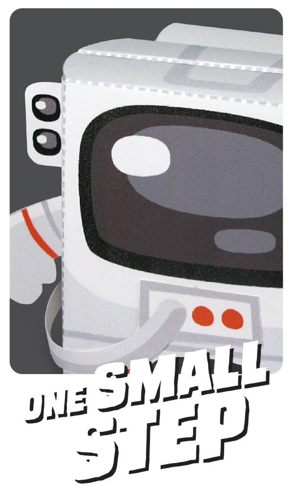 Kooky Craftables Astronaut Paper Craft