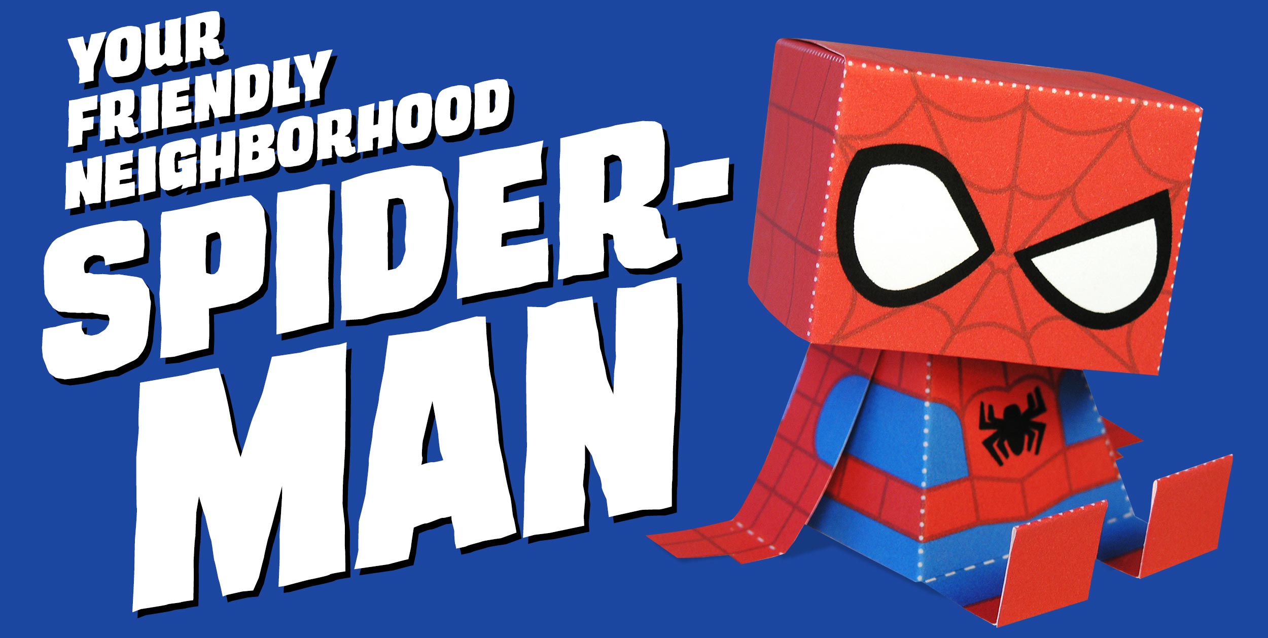 Spider-Man Paper Craft by Kooky Craftables
