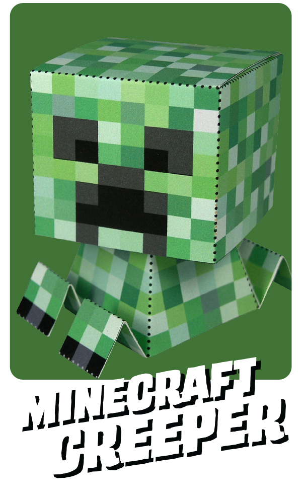 Minecraft Alex Funko Pop Papercraft  Free Printable Papercraft Templates